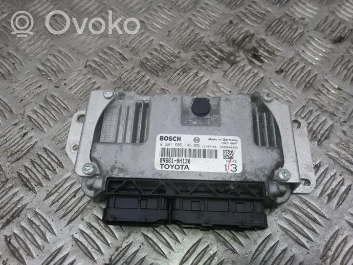 Toyota Aygo AB10 Sterownik / Moduł ECU 0261s06145