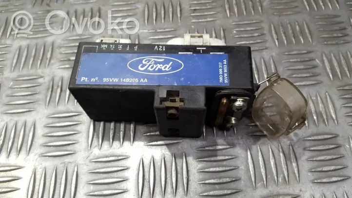 Ford Galaxy Sterownik / Moduł wentylatorów 95VW14B205AA