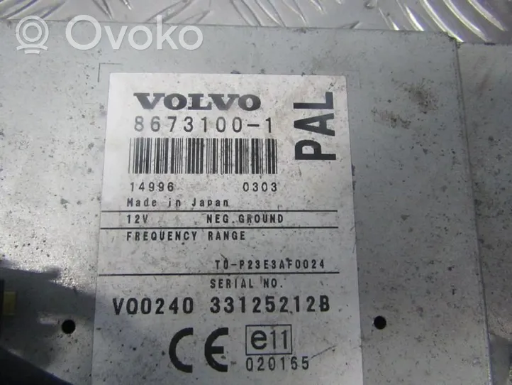 Volvo XC70 Moduł / Sterownik GPS 86731001