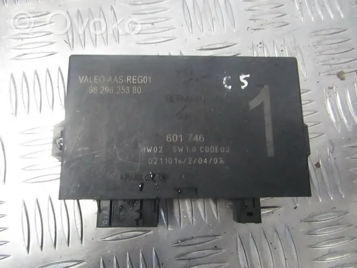 Citroen C5 Parkošanas (PDC) vadības bloks 9629825380