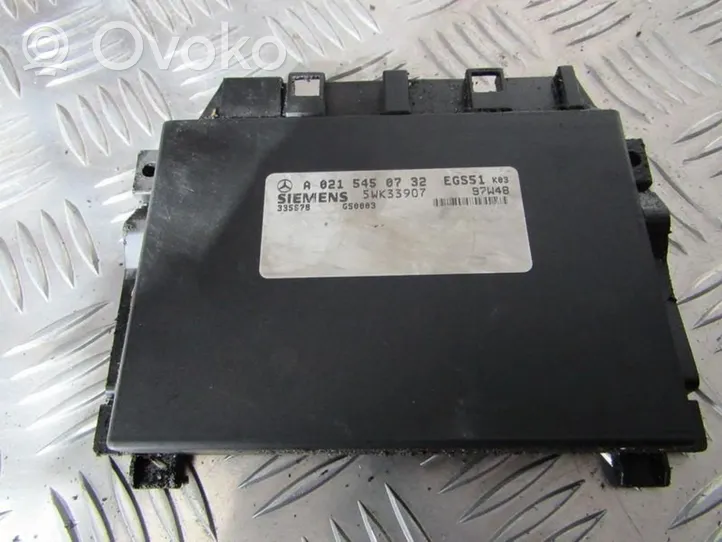 Mercedes-Benz E W210 Module de contrôle de boîte de vitesses ECU A0215450732