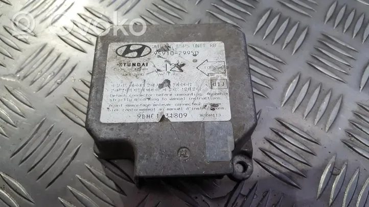 Hyundai Elantra Unidad de control/módulo del Airbag 9591029950