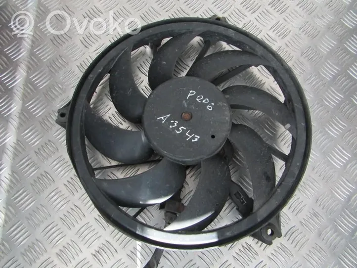 Peugeot 206 Convogliatore ventilatore raffreddamento del radiatore 9637193980