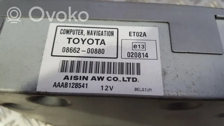 Toyota Avensis T250 Unità di navigazione lettore CD/DVD 0866200880