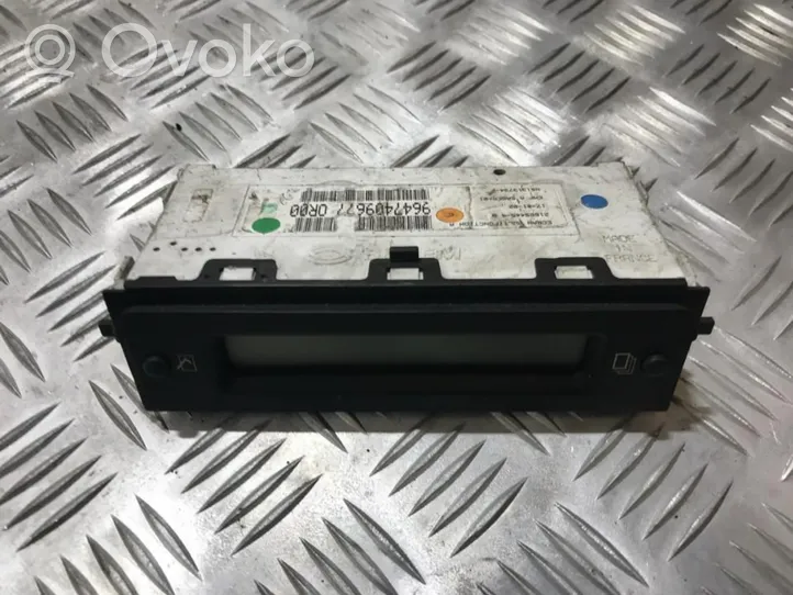 Citroen Xsara Monitor/display/piccolo schermo 9647409677