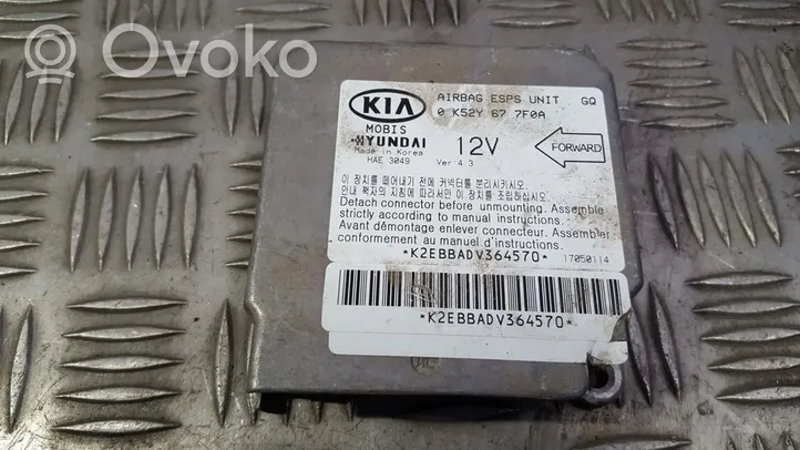 KIA Carnival Gaisa spilvenu vadības bloks 0K52Y677F0A