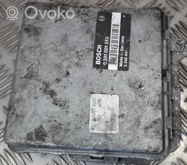 BMW 3 E36 Calculateur moteur ECU 0281001243