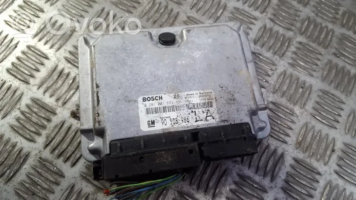 Opel Vectra B Sterownik / Moduł ECU 90508986