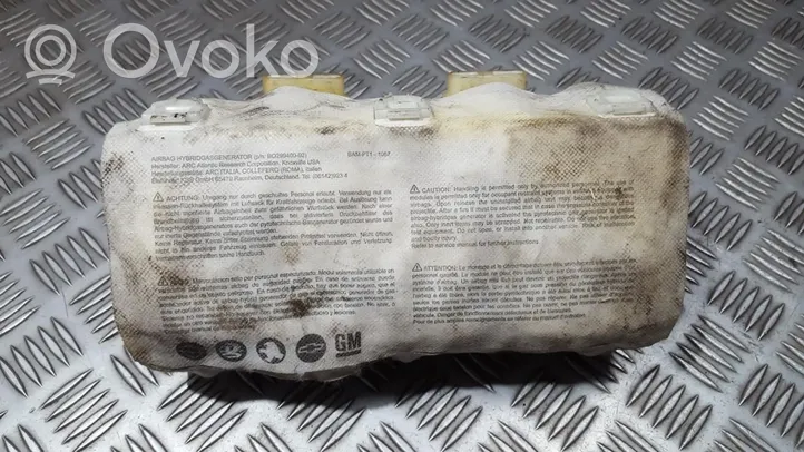 Opel Astra H Poduszka powietrzna Airbag pasażera 24451349