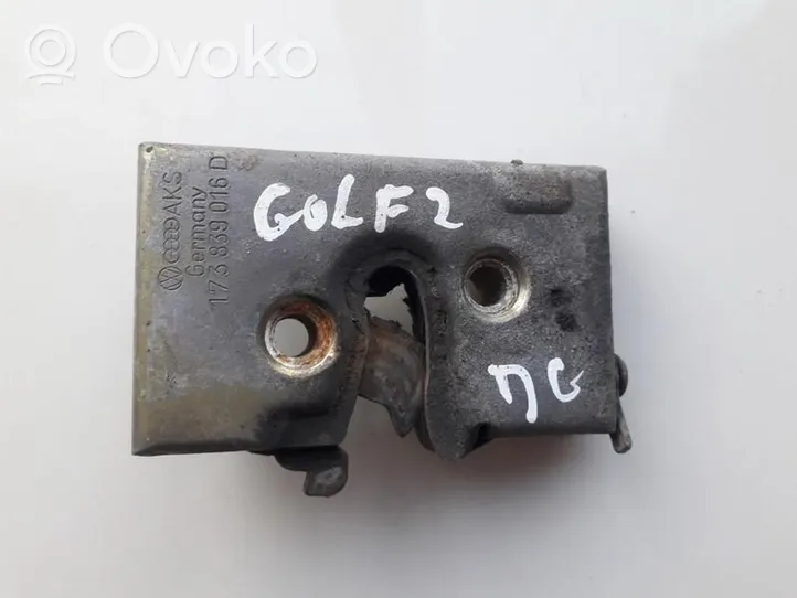 Volkswagen Golf II Rear door lock 173839016d