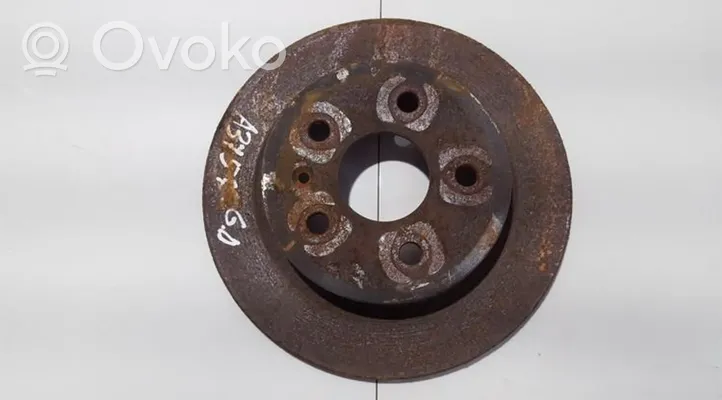 Opel Insignia A Rear brake disc neventiliuojamas