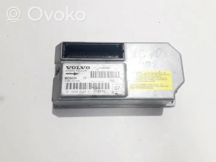 Volvo XC70 Sterownik / Moduł Airbag 0285001655