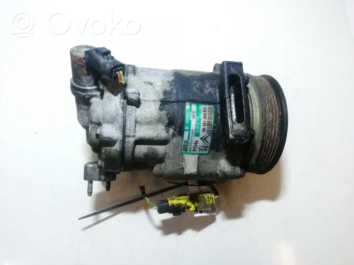 Peugeot 407 Klimakompressor Pumpe 9648138980
