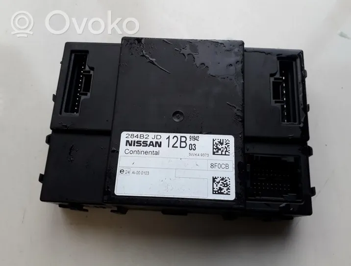 Nissan Qashqai Moduł / Sterownik komfortu 284b2jd12b