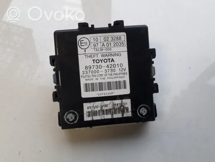 Toyota RAV 4 (XA30) Signalizacijos valdymo blokas 8973042010