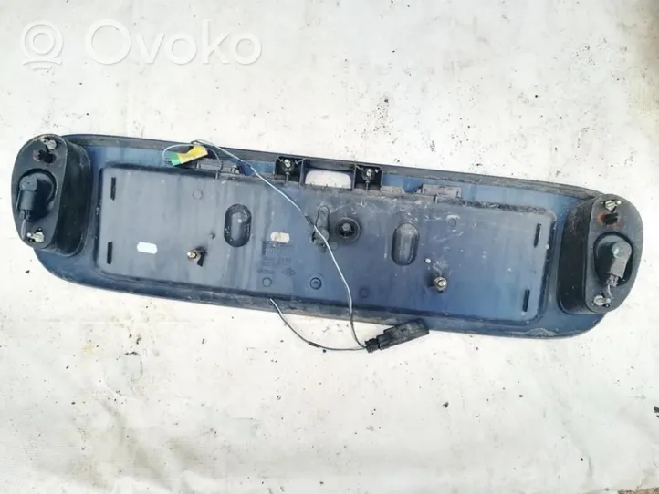 Renault Megane I Trunk door license plate light bar 