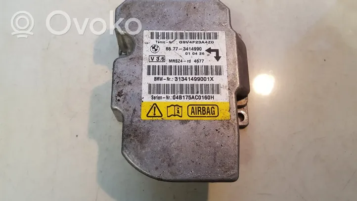 BMW X3 E83 Module de contrôle airbag 65773414990