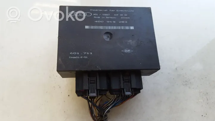 Audi A8 S8 D2 4D Unité de commande, module PDC aide au stationnement 4D0919283