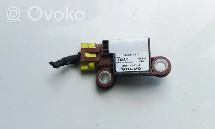 Volvo S40, V40 Capteur de collision / impact de déploiement d'airbag 30613497A