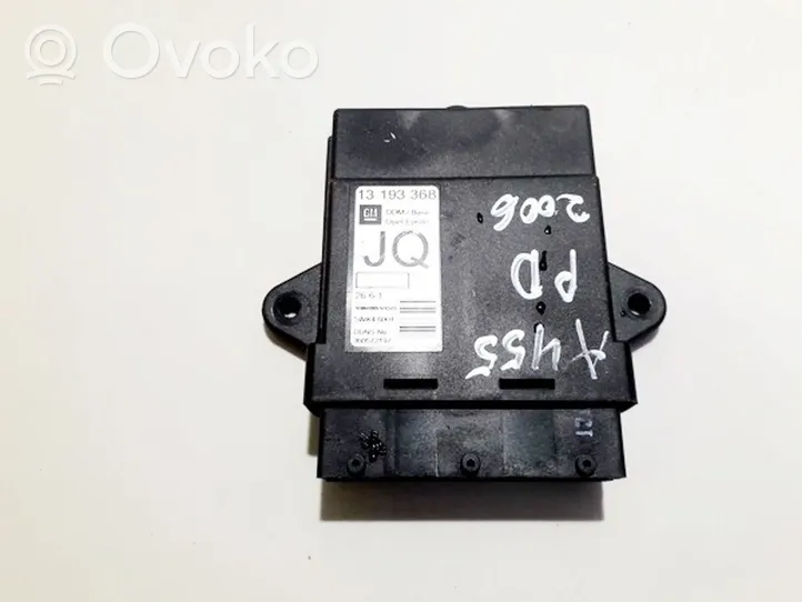 Opel Vectra C Unité de commande module de porte 13193368