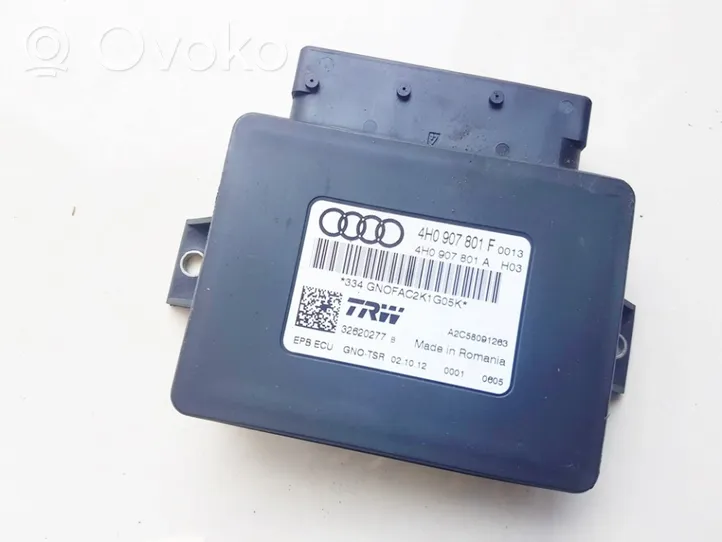 Audi A8 S8 D4 4H Brake system control unit/module 4h0907801f