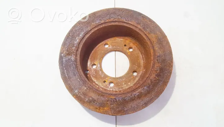 Hyundai XG Rear brake disc neventiliuojamas