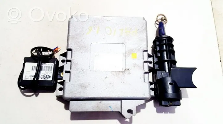 Fiat Palio Komputer / Sterownik ECU i komplet kluczy 46530987