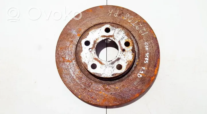 Toyota Corolla E120 E130 Priekšējais bremžu disks ventiliuojamas