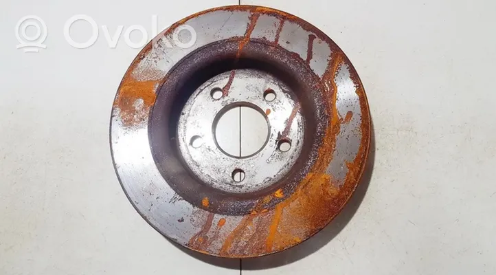 Volvo V50 Disque de frein arrière neventiliuojamas