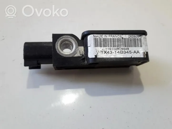 Jaguar S-Type Airbag deployment crash/impact sensor 1X4314B345AA