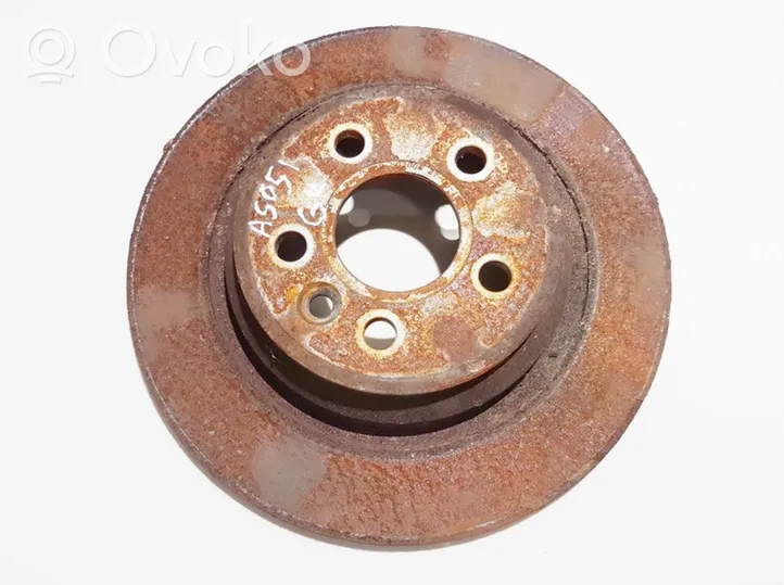 Ford Kuga I Rear brake disc neventiliuojamas