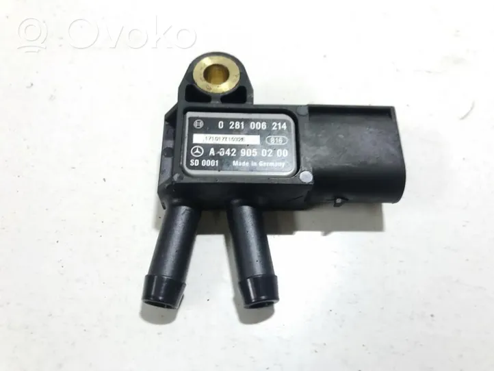 Mercedes-Benz E W212 Gaisa spiediena sensors 0281006214