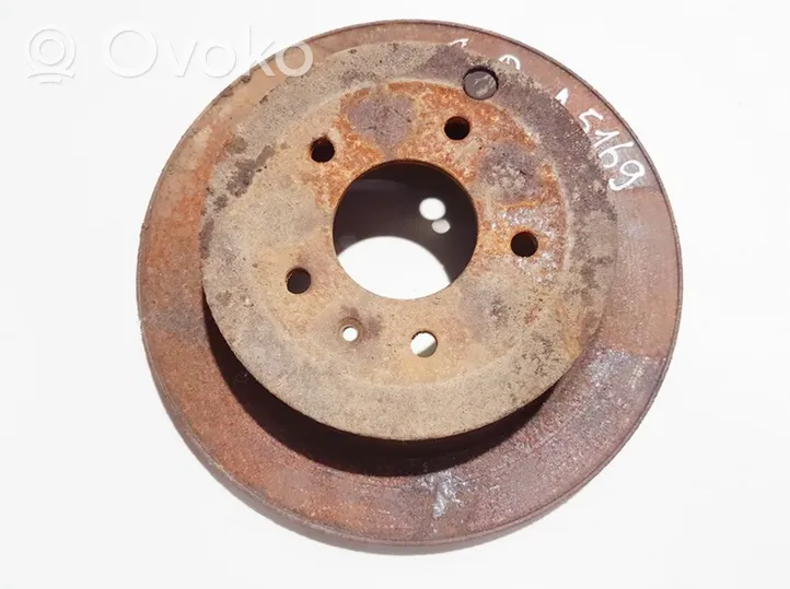 Chevrolet Captiva Rear brake disc ventiliuojamas