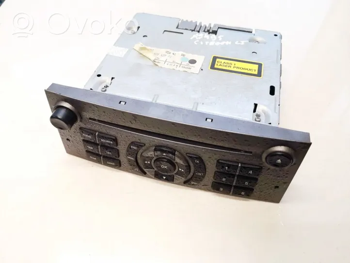 Citroen C5 Radio/CD/DVD/GPS-pääyksikkö 9657312777