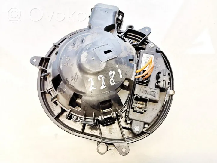 BMW 3 F30 F35 F31 Ventola riscaldamento/ventilatore abitacolo 931991901