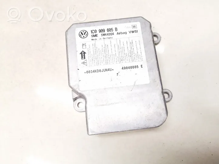 Volkswagen PASSAT B5.5 Module de contrôle airbag 1C0909605b