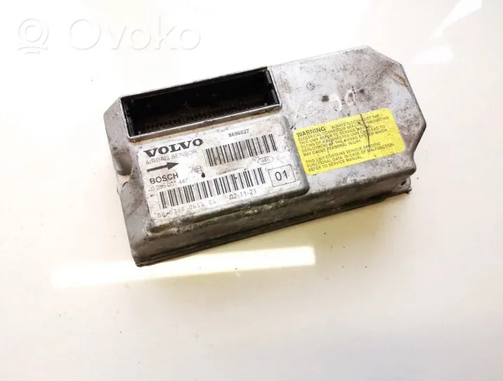 Volvo XC90 Oro pagalvių valdymo blokas 0285001447