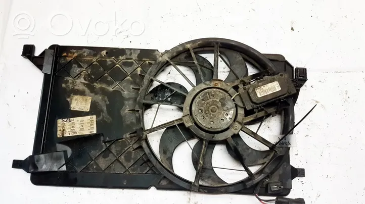 Ford Focus C-MAX Radiator cooling fan shroud 3M5H8C607VB