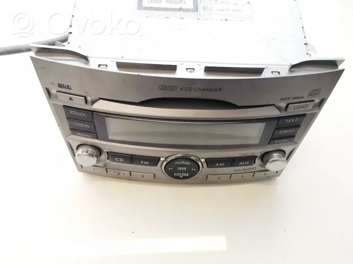Subaru Outback Unité principale radio / CD / DVD / GPS 86201aj410