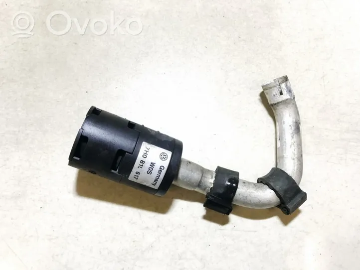 Volkswagen Touareg I Webasto auxiliary heater silencer 7h0819617