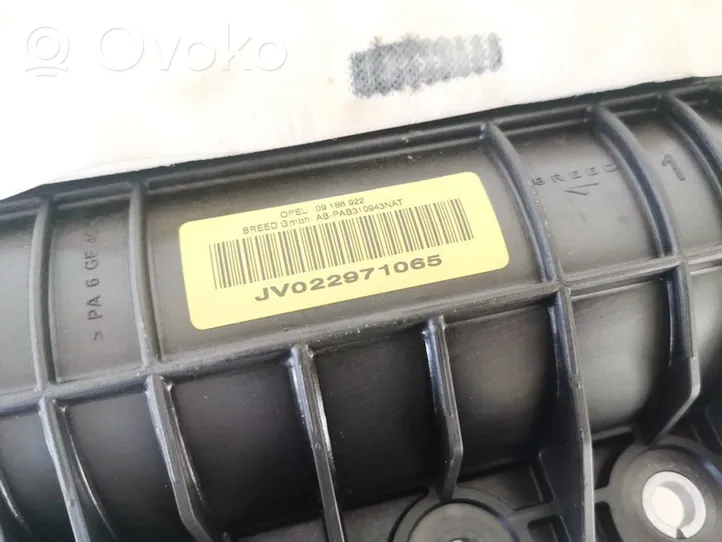 Opel Vectra C Poduszka powietrzna Airbag pasażera 09186922