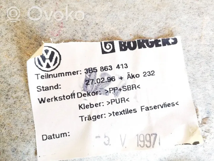 Volkswagen PASSAT B5 Parcel shelf 3b5863413