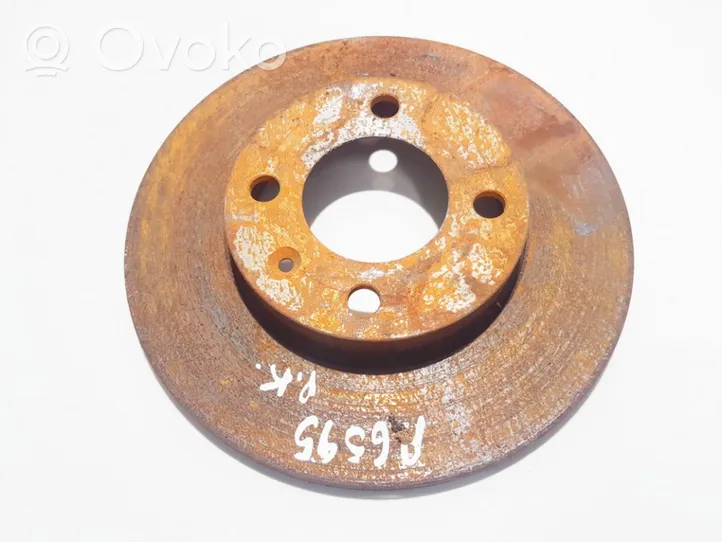 Volkswagen Polo III 6N 6N2 6NF Front brake disc neventiliuojamas