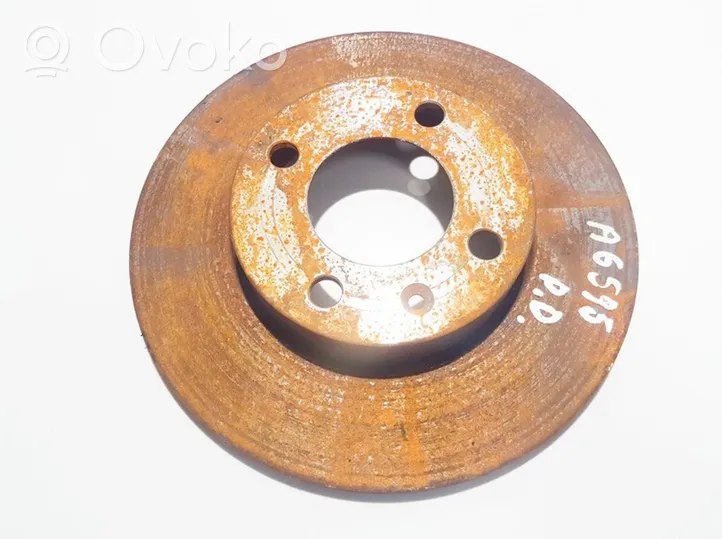 Volkswagen Polo III 6N 6N2 6NF Front brake disc neventiliuojamas