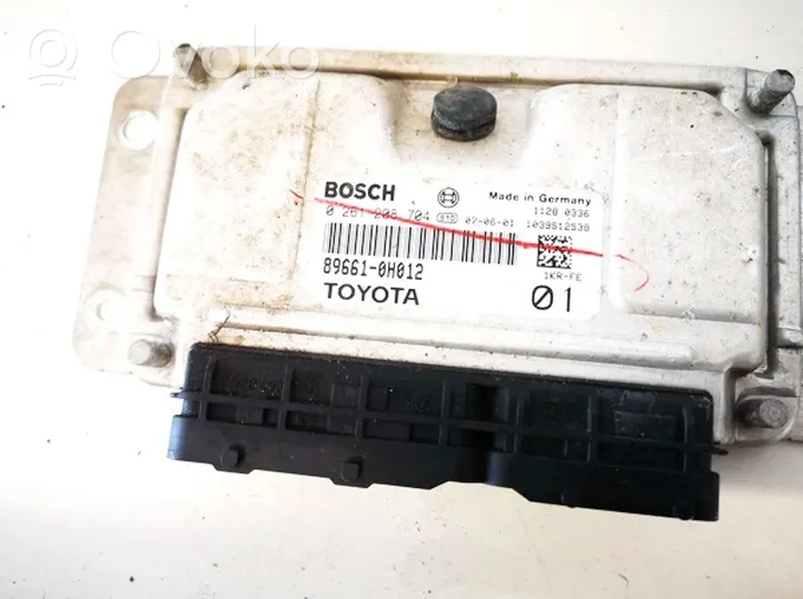 Toyota Aygo AB10 Unidad de control/módulo del motor 896610h012