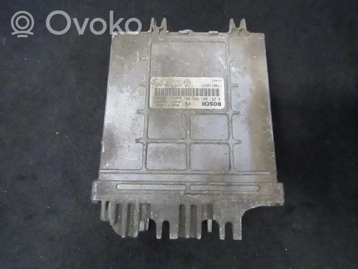 Renault Scenic I Dzinēja vadības bloks 0281001809