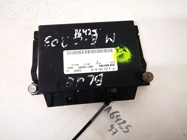 Mercedes-Benz C W203 Module de contrôle de boîte de vitesses ECU a0325454332