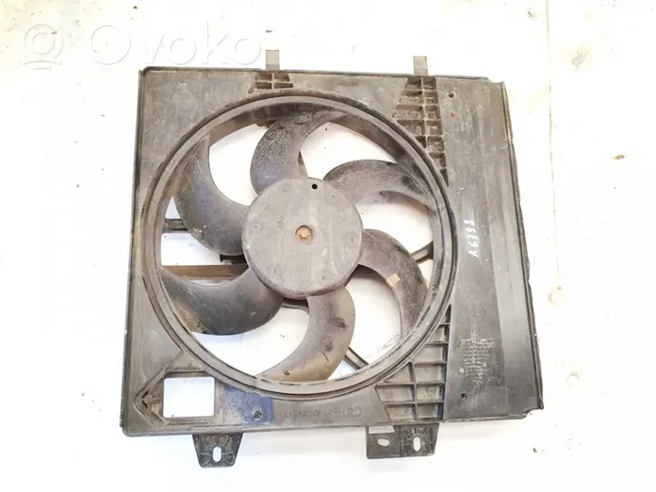Citroen C2 Radiator cooling fan shroud 