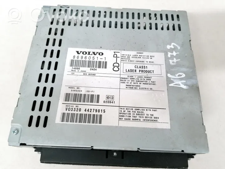 Volvo V50 Panel / Radioodtwarzacz CD/DVD/GPS 86960511