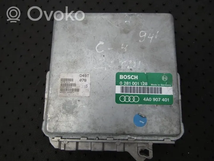 Audi 100 S4 C4 Sterownik / Moduł ECU 0281001128